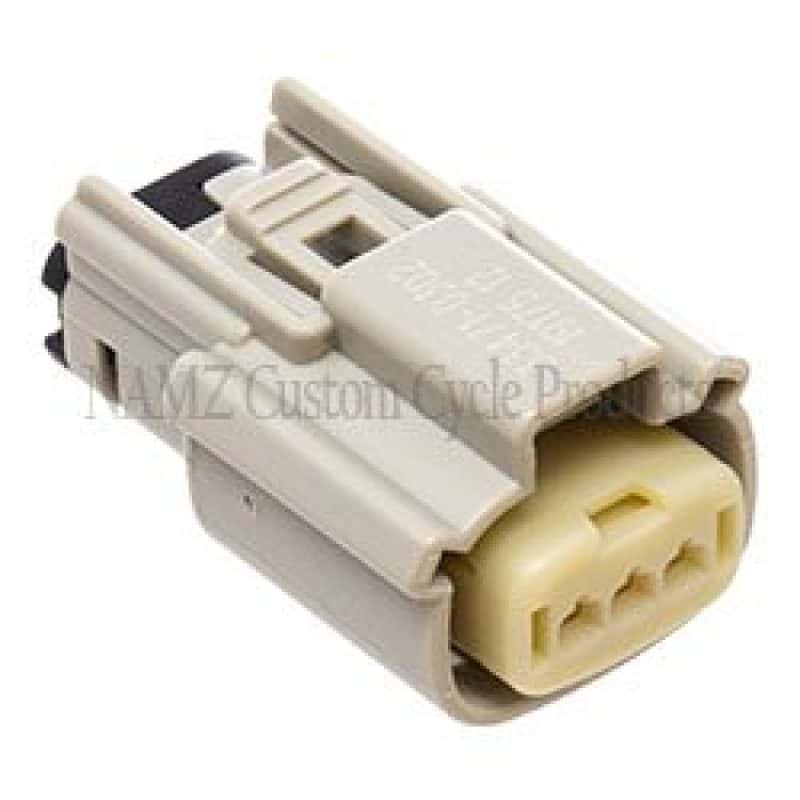 NAMZ — NAMZ 07-23 V-Twin FL Models Molex MX-150 3-Position Female Connector - Gray (72514-07GY) - view 2