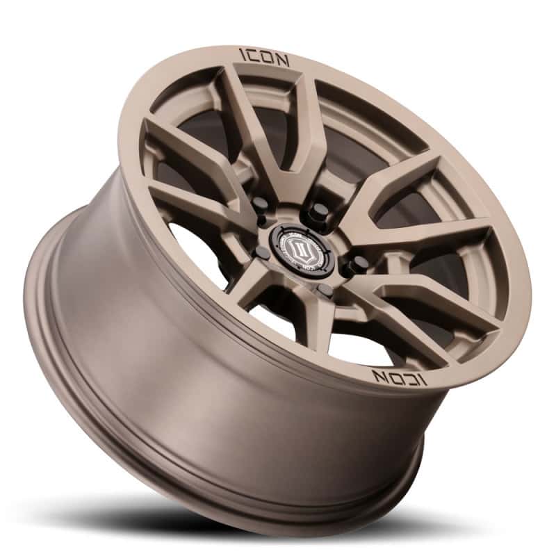 ICON — ICON Vector 5 17x8.5 5x150 25mm Offset 5.75in BS 110.1mm Bore Bronze Wheel
VECTOR 5 WHEEL - view 3