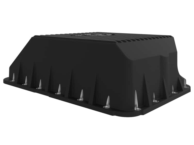 aFe — aFe Transmission Pan (Black); Ford Diesel Trucks 03-10 V8-6.0/6.4L (td)
Transmission Pan - view 3