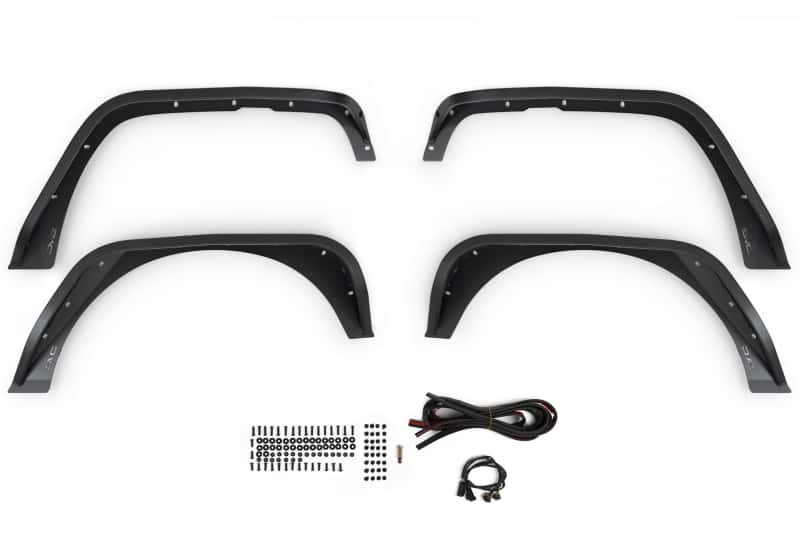 DV8 Offroad — DV8 Offroad 07-18 Jeep Wrangler JK Slim Fender Flares
Jeep Fender Flares - view 14