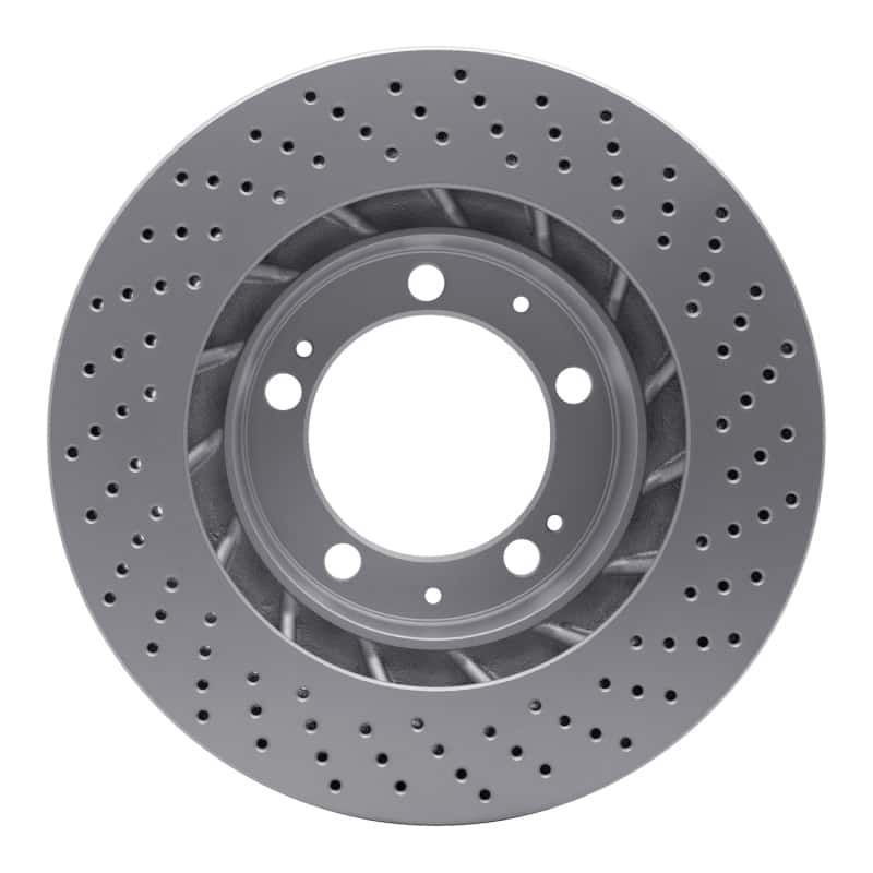 DFC — DFC 94-98 Porsche 911 Left Front Drilled GeoSPEC Coated Rotor
DFC Brake Rotor - view 5