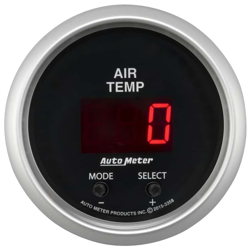 AutoMeter — Autometer 2-1/16in 0-300 Degree F Digital Sport-Comp Gauge
2-1/16" DUAL AIR TEM - view 1