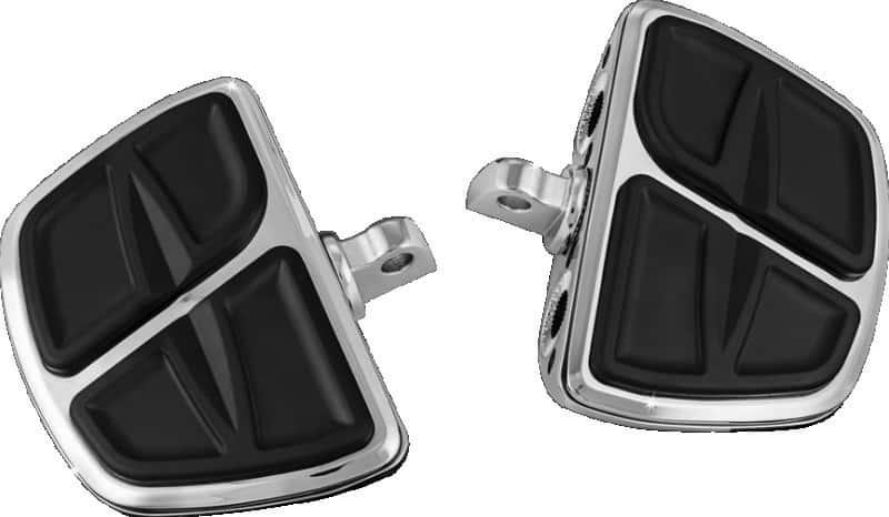 Kuryakyn — Kuryakyn Kinetic Mini Boards With Adapter Chrome - view 1