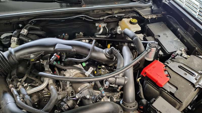 J&L — J&L 24-25 Ford Ranger Raptor 3.0L PCV Side Oil Separator - Clear Anodized
Oil Separator - view 2