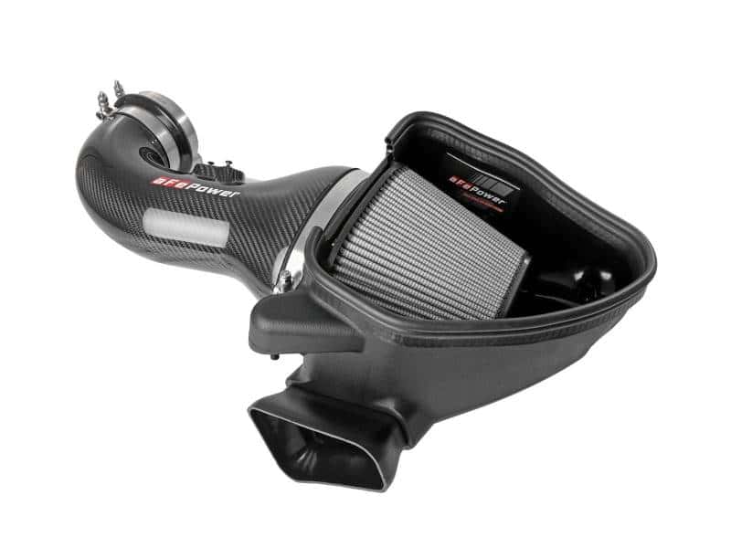 aFe — aFe 17-12 Chevrolet Camaro ZL1 (6.2L-V8) Track Series Carbon Fiber CAI System w/ Pro-DRY S Filters
Track Series Intake  - view 1