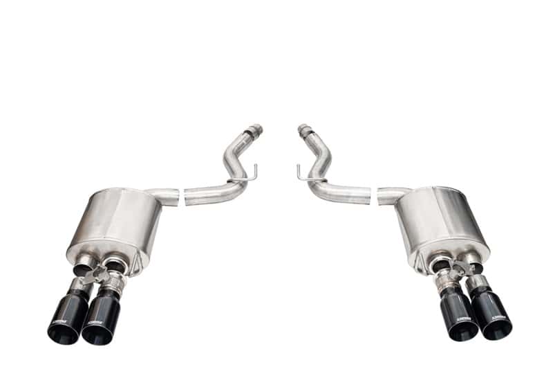 CORSA Performance — Corsa 2024-2025 Ford Mustang V8 5.0L 3in Axle-Back Exhaust System w/ Twin 4in Black Straight Tips
Exhaust - view 1