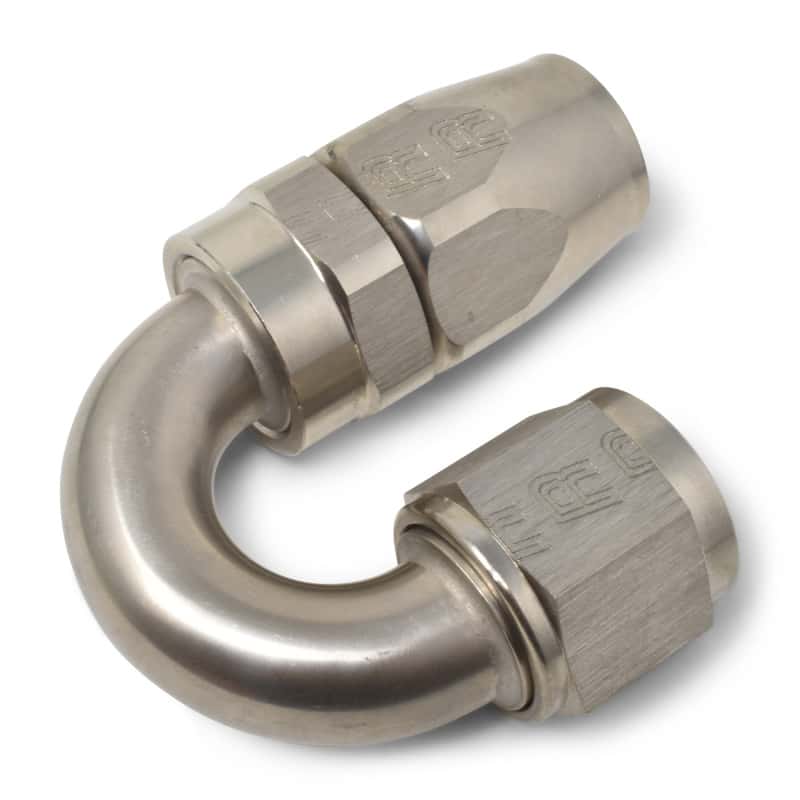 Russell — Russell Performance -6 AN Endura 180 Degree Full Flow Swivel Hose End (With 9/16in Radius)
Hose Fitting - view 5
