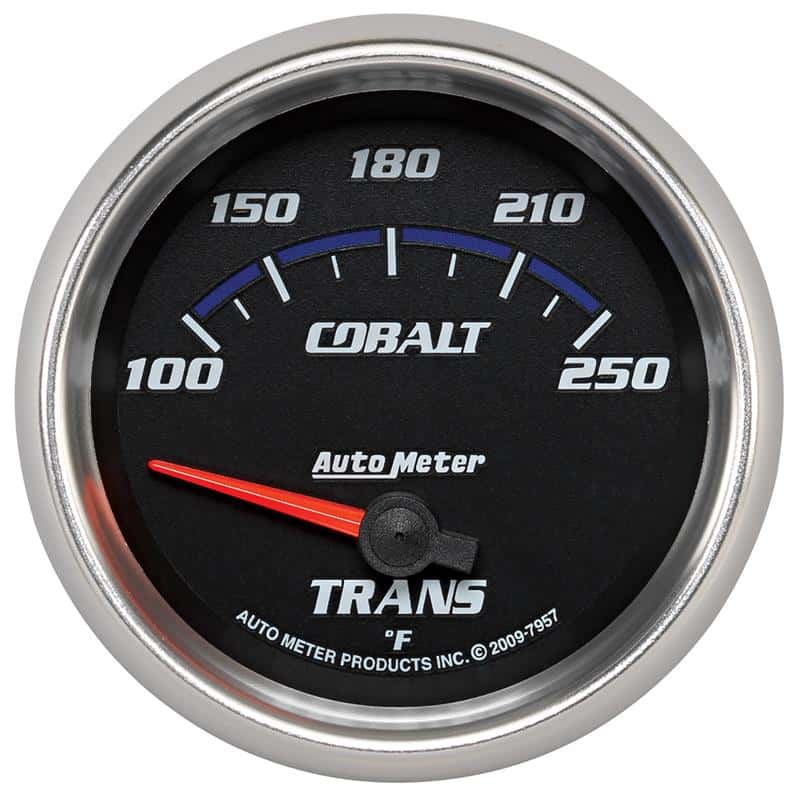 AutoMeter — Autometer Cobalt 66.7mm Transmission Temperature Gauge
GA 2.6" TRNST STP CB - view 2