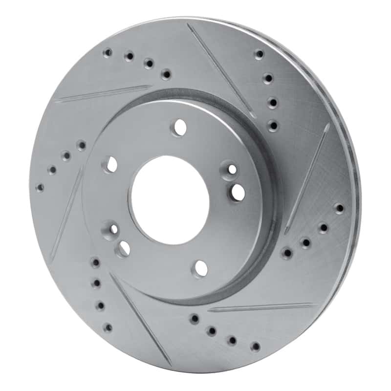 R1 Concepts — R1 11-25 Hyundai Venue Front Right Drilled & Slotted Silver Brake Rotor
R1 Brake Rotor Drill - view 2