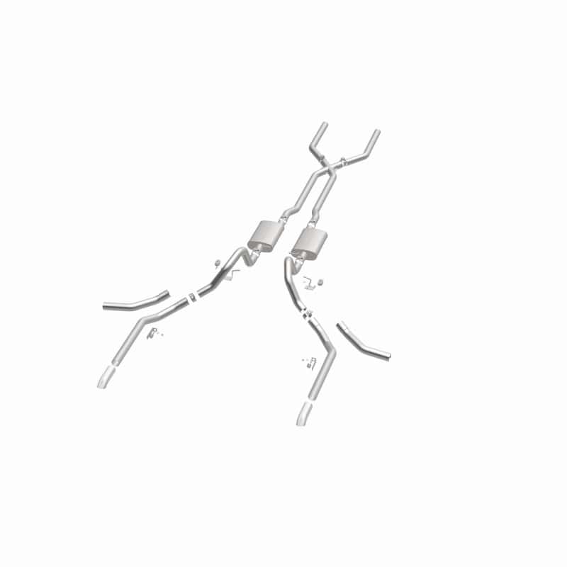Magnaflow — MagnaFlow 65-68 Chevy Impala All V8 Multiple Exit Options Crossmember-Back Perf Exhaust
Crossmember-Back
Cat-Back - view 45