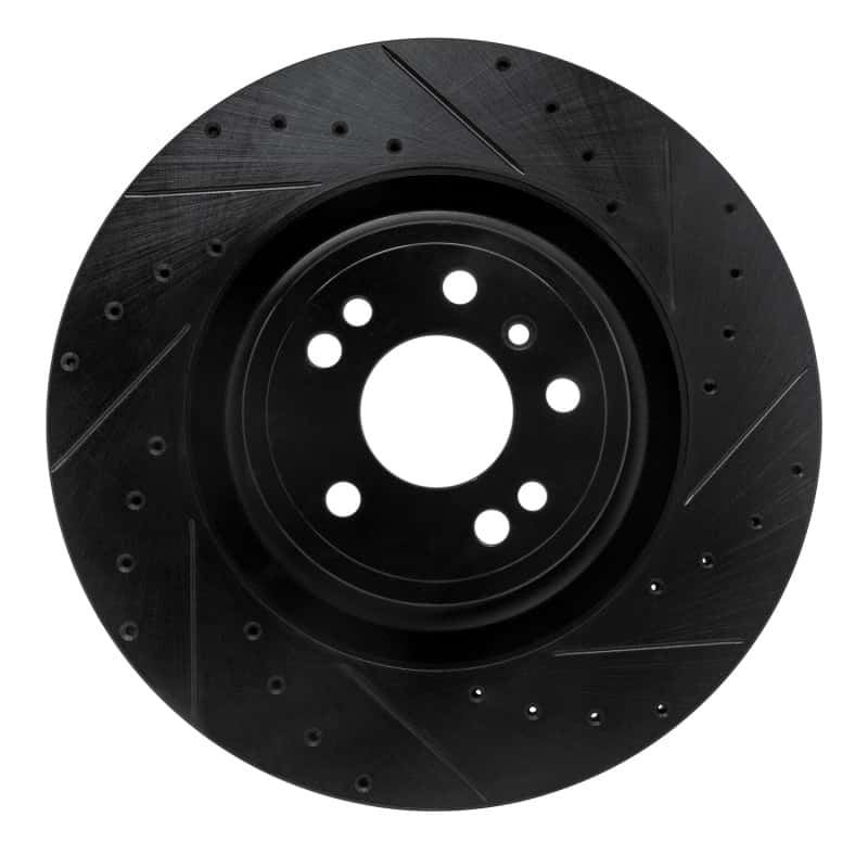 R1 Concepts — R1 13-19 Mercedes-Benz GLS350 Front Right Drilled & Slotted Black Brake Rotor
R1 Brake Rotor Drill - view 1