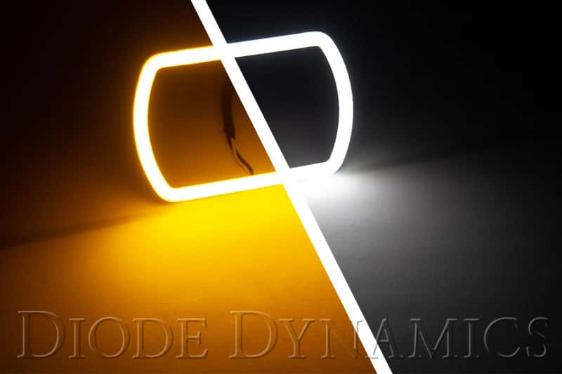 Diode Dynamics — Diode Dynamics Switchback Rounded Rectangle Halos - view 2