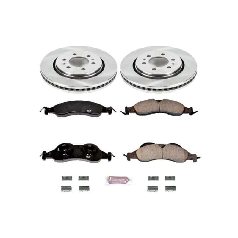 PowerStop — Power Stop 07-09 Ford Expedition Front Autospecialty Brake Kit - view 1