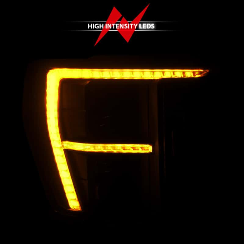 ANZO — ANZO 21-23 Ford F-150 (w/Factory Halogen) Z-Series Full LED Proj Headlights - Pass. Side ONLY - view 4