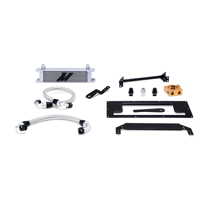 Mishimoto — Mishimoto 99-05 Mazda Miata Thermostatic Oil Cooler Kit - Silver - view 3