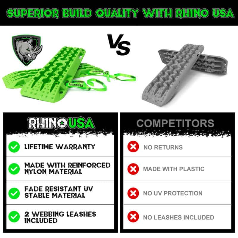 Rhino USA — Rhino USA Recovery Traction Boards - Green (Pair)
Vehicle Mat - view 7