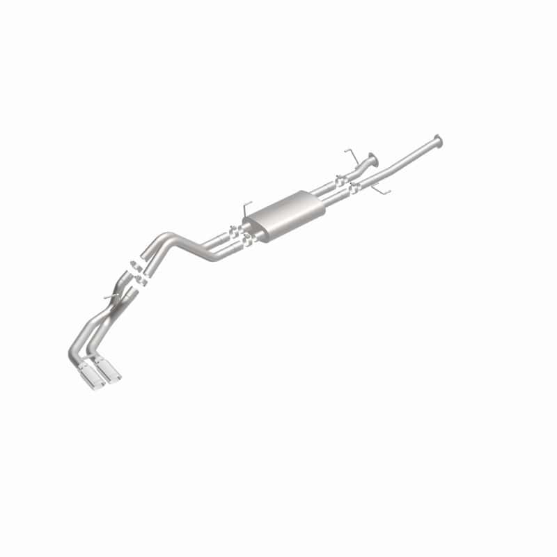 Magnaflow — MagnaFlow 14 Toyota Tundra V8 4.6L/5.7L Stainless C/b Exhaust Dual same side pass. rear tire
Cat-Back - view 2