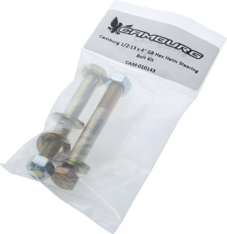 Camburg — Camburg 1/2-13 x 4in. G8 Hex Heim Steering Bolt Kit
Heim Bolts - view 2