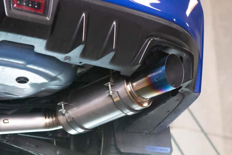 Revel — Revel 15-21 WRX/STi 11-14 WRX STi 08-14 WRX Ultra Ti Titanium Single Exit Catback Exhaust - view 2