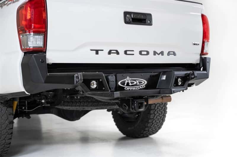 Addictive Desert Designs — Addictive Desert Designs 16-19 Toyota Tacoma Stealth Fighter Rear Bumper w/ Backup Sensor Cutouts
Bumper- Rear
Bumpers - view 8