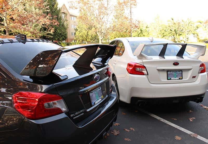 Perrin Performance — PERRIN 15-21 Subaru STI Wing Stabilizer - Black - view 9