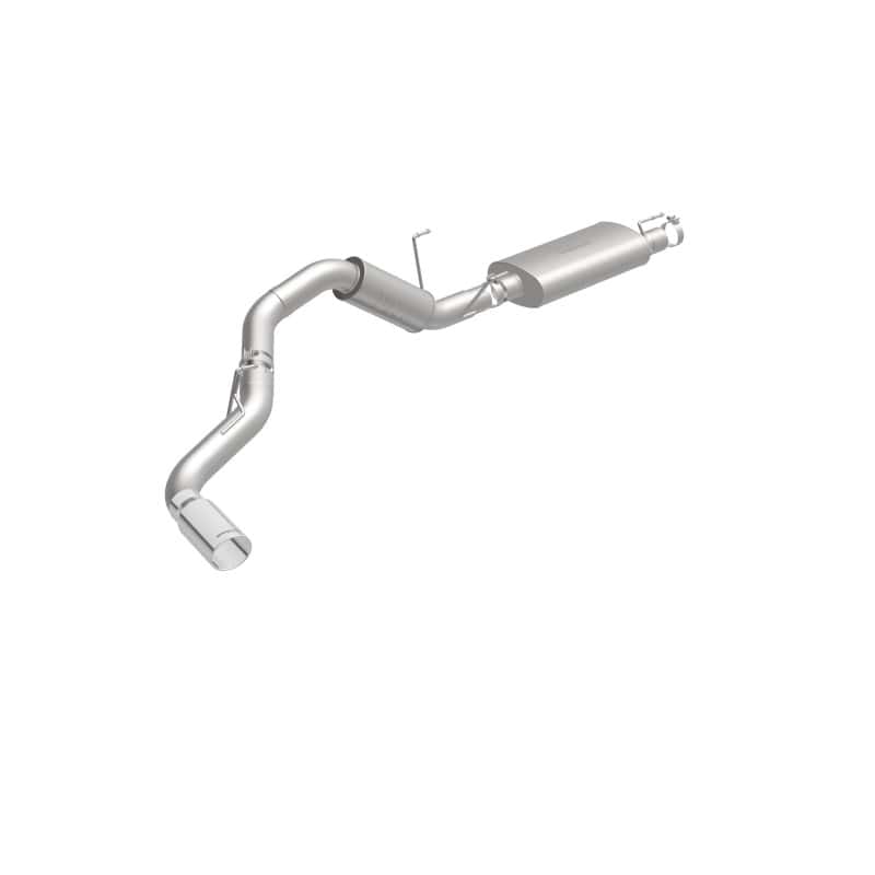 Magnaflow — MagnaFlow Cat-Back, SS, 4in, Single Pass Side Rear Exit 5in Tip 14-15 Ram 2500 6.4L V8 CC LB/MC SB
Cat-Back - view 5