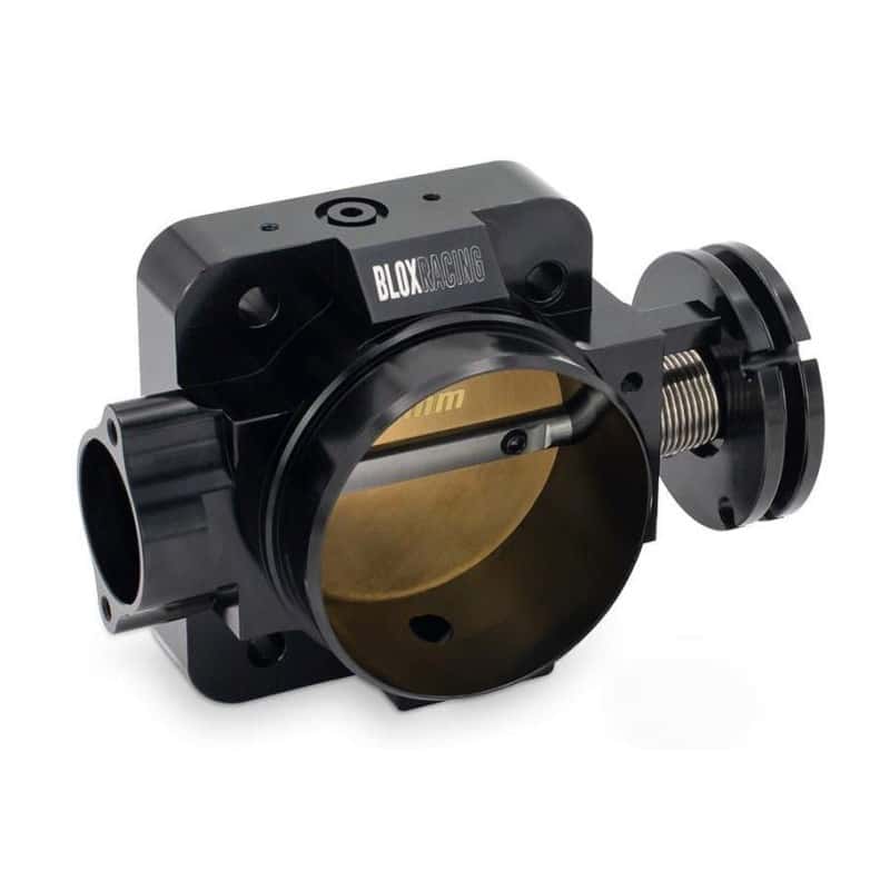 BLOX Racing — BLOX Racing Honda B/D/H/F Series Engines 74mm Black Billet Throttle Body V2 - view 3