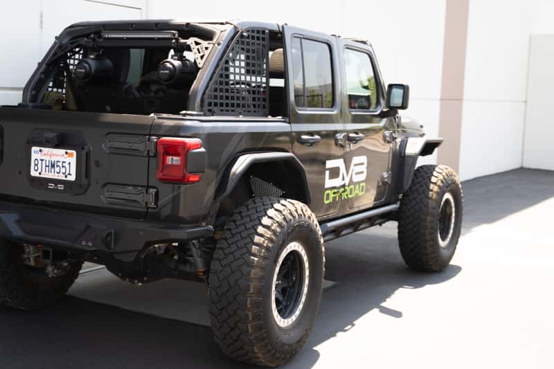 DV8 Offroad — DV8 Offroad 18-23 Jeep Wrangler JL 4 Door FS-15 Series Rock Sliders
Rock Sliders - view 4