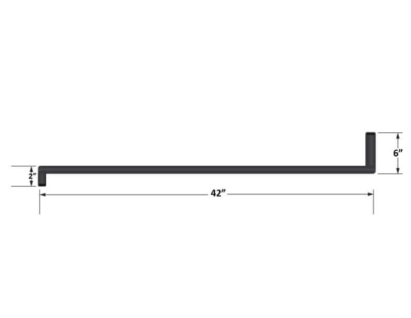 Fleece Performance — Fleece Performance Universal Pre-Formed 5/8in ID Hose w/ 90 Deg. Ends
Hose Connector - view 4