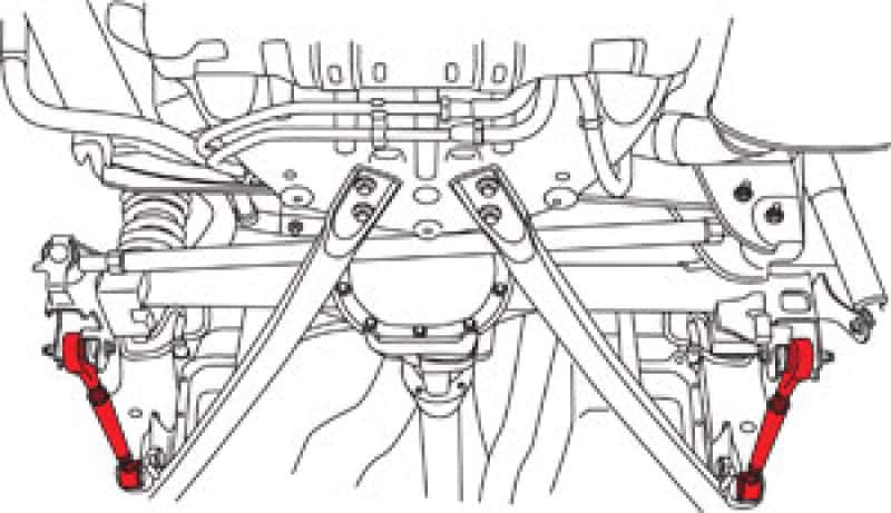 SPC Performance — SPC Performance 05-10 Ford Mustang (V6/V8) Rear Adjustable Trailing Arms
TRAILING ARMS PR
ADJ ARM PR - view 3