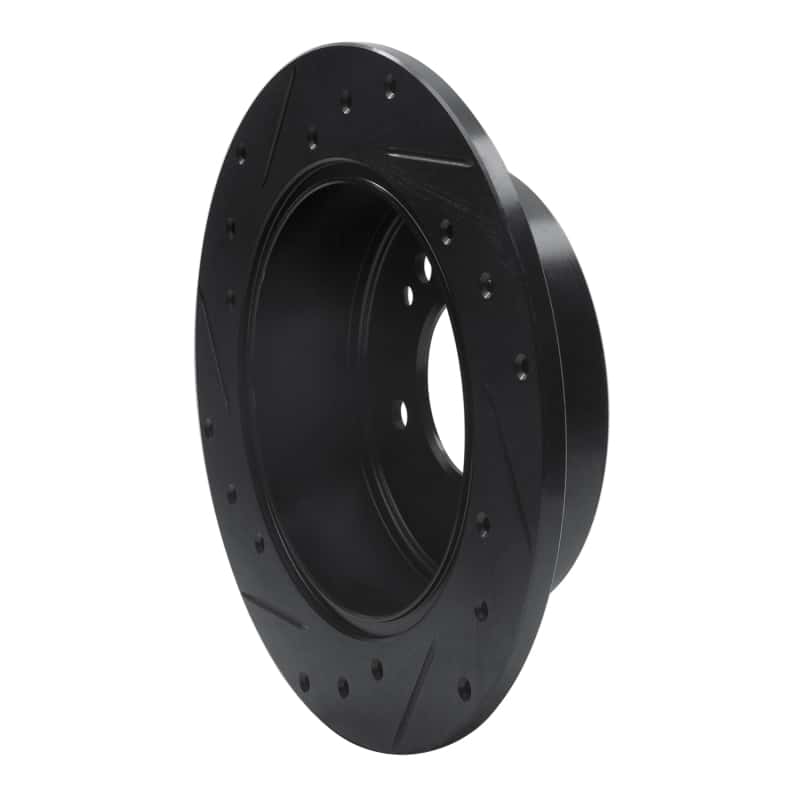 R1 Concepts — R1 07-12 Kia Rondo (Canada) Rear Right Drilled & Slotted Black Brake Rotor
R1 Brake Rotor Drill - view 4