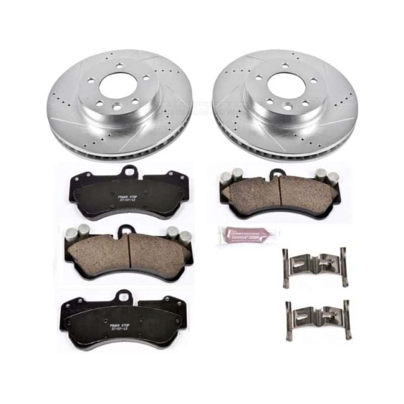 PowerStop — Power Stop 04-06 Porsche Cayenne Front Z23 Evolution Sport Brake Kit - view 1