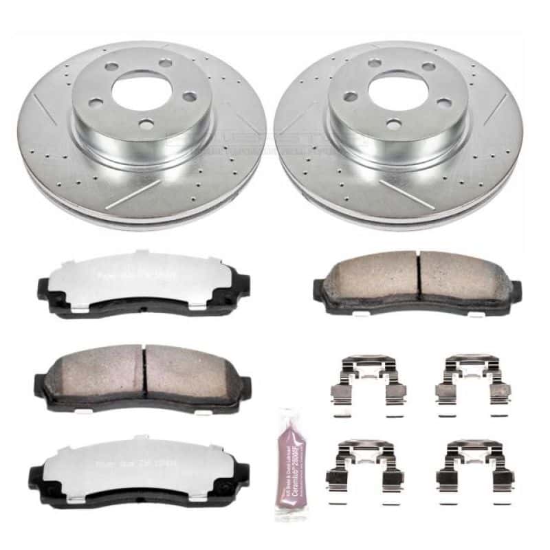 PowerStop — Power Stop 01-03 Ford Explorer Sport Front Z36 Truck & Tow Brake Kit - view 1