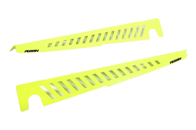 Perrin Performance — PERRIN 22-25 Subaru WRX Fender Shroud Set - Neon Yellow - view 1