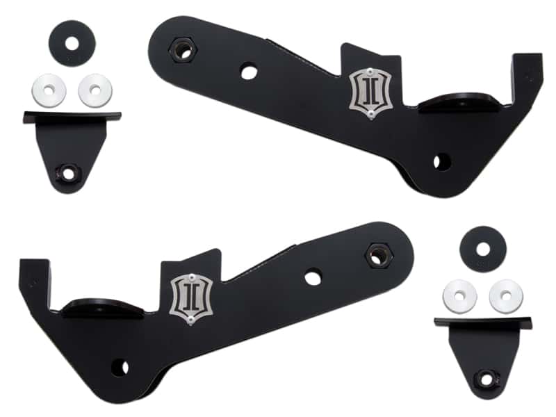 ICON — ICON 2017+ Ford Super Duty 4 Link Frame Bracket Kit
4-LINK BRACKET KIT
4 LINK MOUNT KIT - view 1