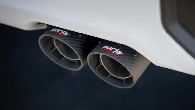Borla — Borla 2024 Chevy Silverado 1500 6.2L V8 Touring Catback Exhaust w/ Simulator - CF Black Anodized
Cat-Back System - view 2