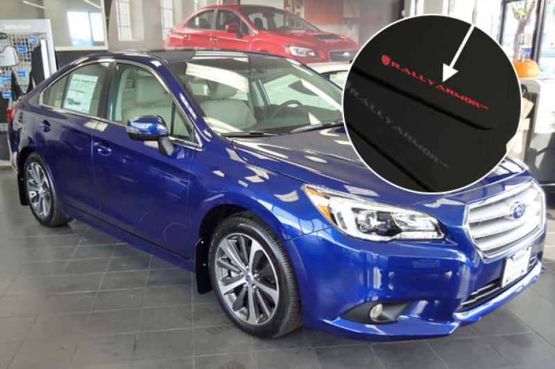 Rally Armor — Rally Armor 15-19 Subaru Legacy Black UR Mud Flap w/ Red Logo
Mud Flap - view 6