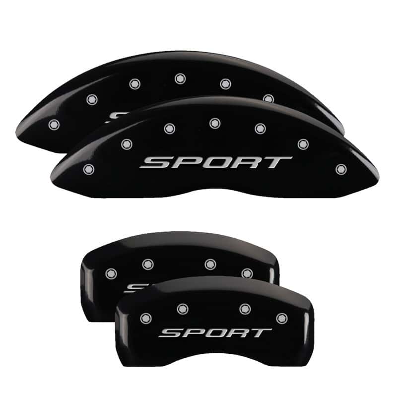 MGP — MGP 4 Caliper Covers Engraved Front & Rear 2015/Sport Black Finish Silver Char 2017 Ford Fusion
Caliper Covers - view 1