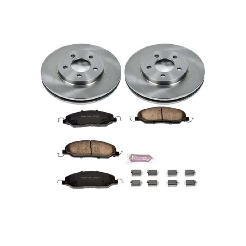 PowerStop — Power Stop 05-10 Ford Mustang Front Autospecialty Brake Kit - view 1