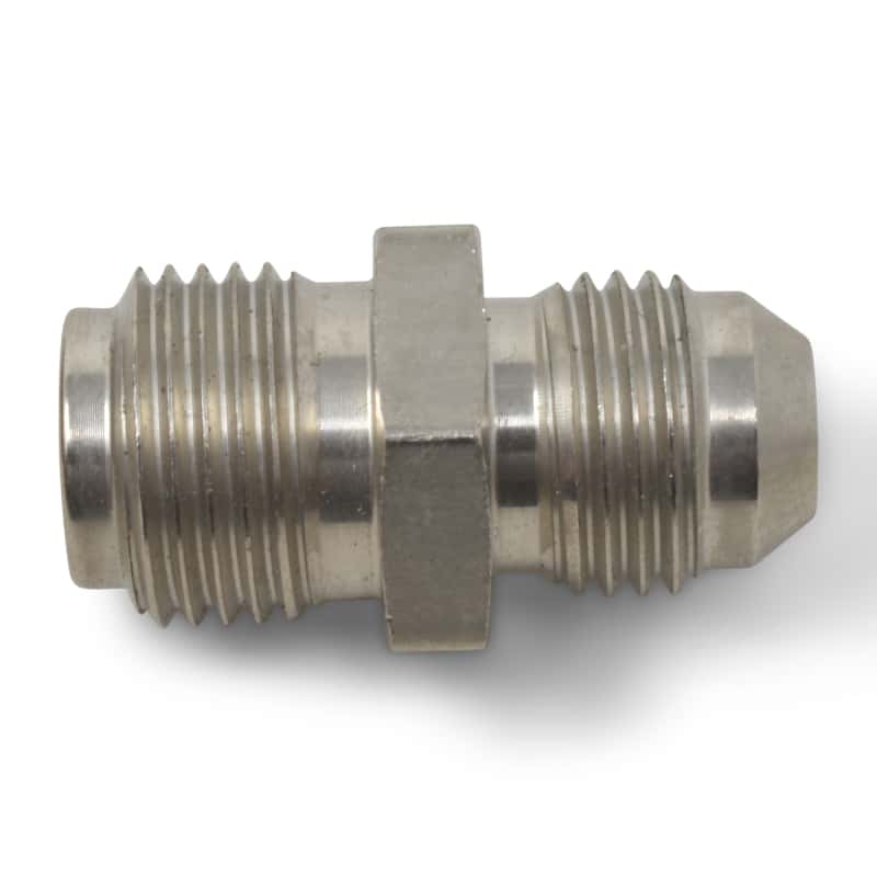 Russell — Russell Performance FITTING -8 AN MALE TO 11/16in-18 INVERTED FLARE
PwrStrgHoseAdpt - view 4