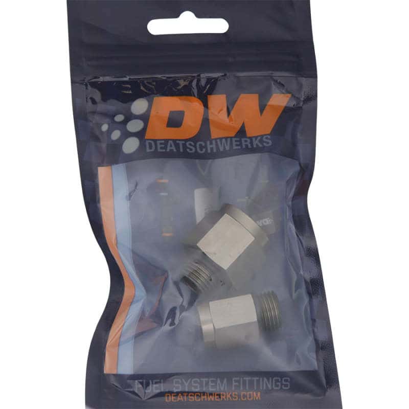 DeatschWerks — DeatschWerks DW250iL 6ORB Male to Metric Female Plumbing Kit to Replace Bosch 044 (Incl. O-Ring) - view 5