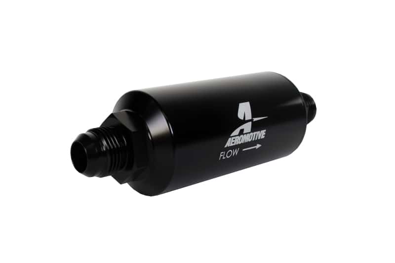 Aeromotive — Aeromotive In-Line Filter - AN -10 size Male - 10 Micron Microglass Element - Bright-Dip Black
Fuel Filter - view 3