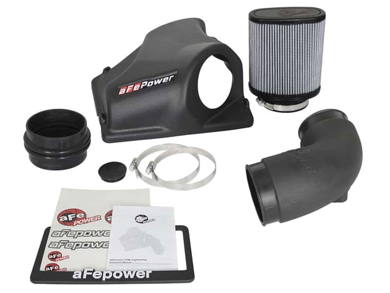 aFe — aFe MagnumFORCE Cold Air Intake Stage-2 Pro DRY S 16-17 BMW 340i (F30) L6-3.0L (t) B58
Magnum FORCE Intake - view 4