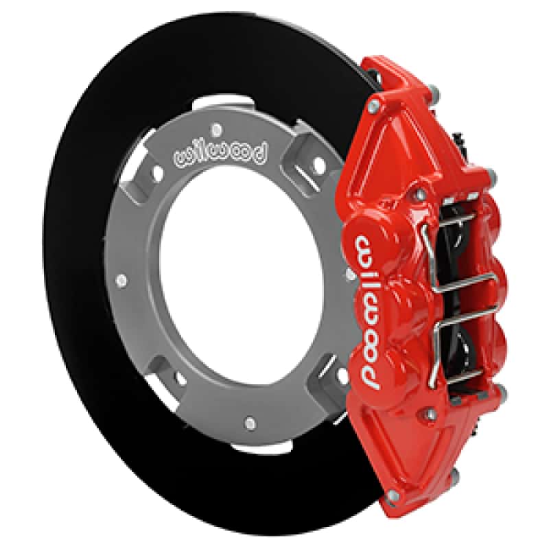Wilwood — Wilwood 17-21 Can-Am X3RS Red 6-Piston Rear Kit 11.25in - Undrilled Rotors - view 2