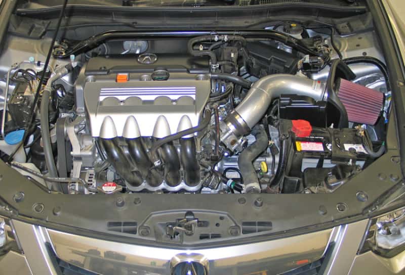 K&N Engineering — K&N 09 Acura TSX 2.4L Silver Typhoon Intake
Performance Air Inta
Air Intake System - view 4