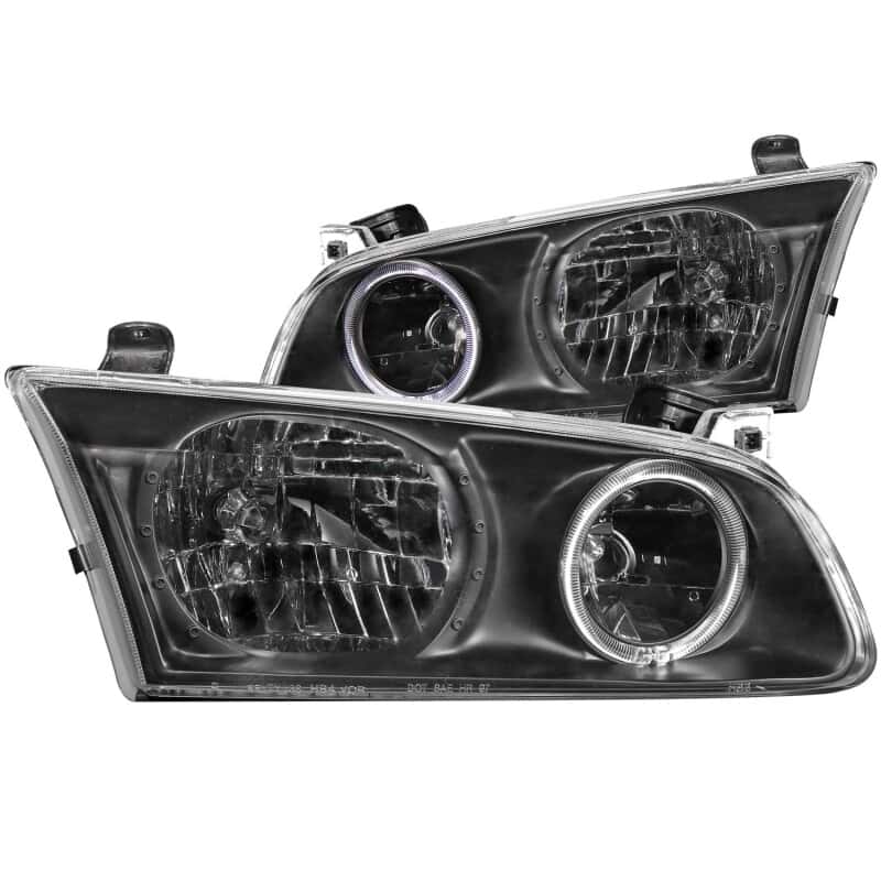 ANZO — ANZO 2000-2001 Toyota Camry Crystal Headlights w/ Halo Black
Head Light Set
HdLtSet - view 2