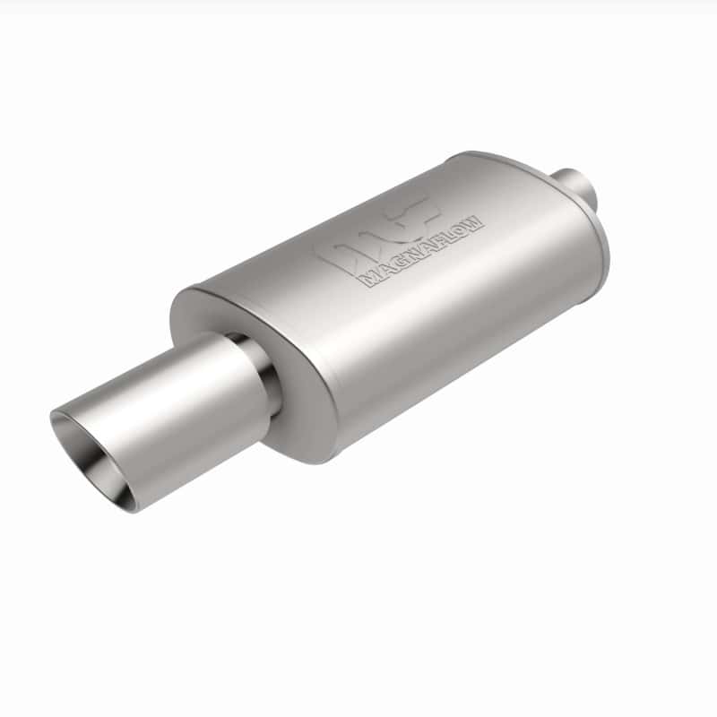 Magnaflow — MagnaFlow Muffler W/Tip Mag SS 14X5X8 2.25/4.
Straight Through - view 6