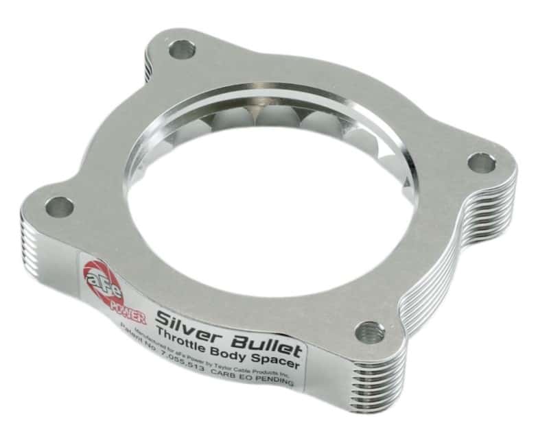 aFe — aFe Silver Bullet Throttle Body Spacer 04-12 GM Colorado/Canyon L5 3.5L/3.7L
Throttle Body Spacer - view 2