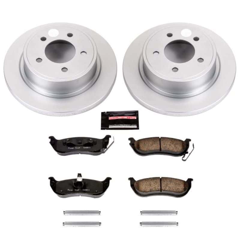 PowerStop — Power Stop 04-08 Chrysler Pacifica Rear Z17 Evolution Geomet Coated Brake Kit - view 1