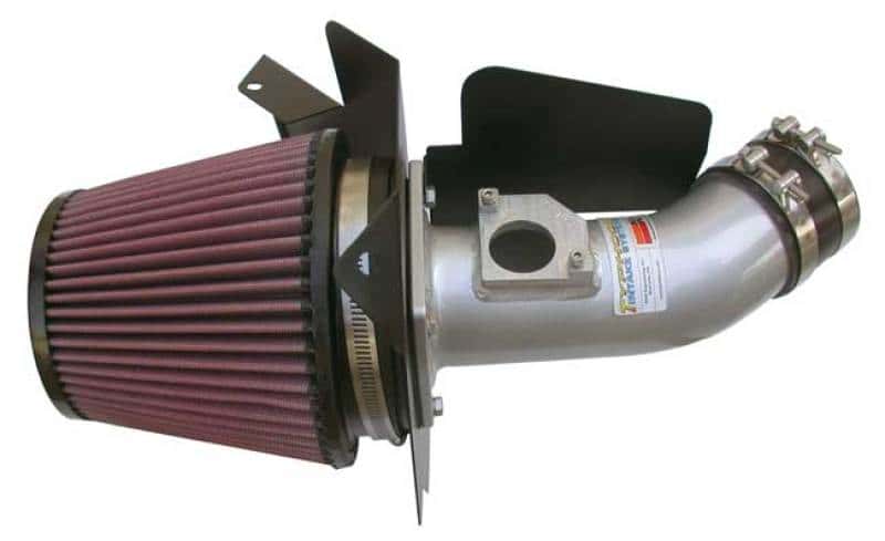 K&N Engineering — K&N 04-06 Subaru Forester XT F4-2.5L Silver Typhoon Short Ram Intake
Performance Air Inta
Air Intake System - view 1